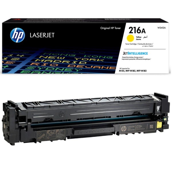 HP 216A Tonerpatrone Gelb W2412A