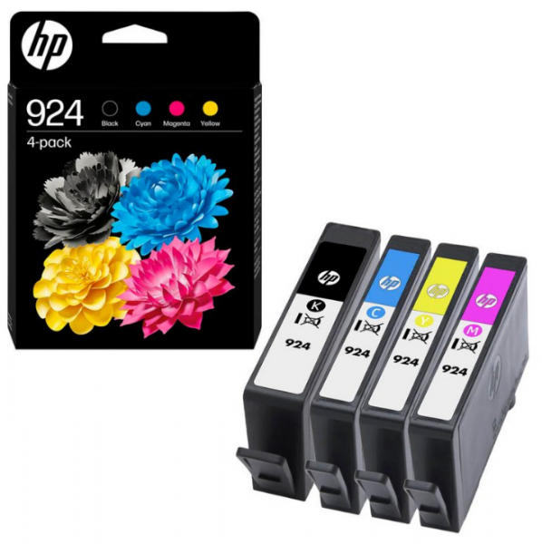 HP 924 Tinte Multipack 6C3Z1NE für HP OfficeJet Pro 8120 8122 8130 8133 8139