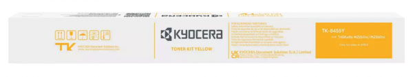 Kyocera TK-8455Y Toner Yellow für TASKalfa MZ 2501ci 3501ci 1T0C2MANL0