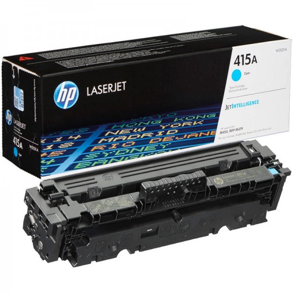 HP 415A Toner cyan W2031A für HP Color LaserJet Enterprise M455dn M480f