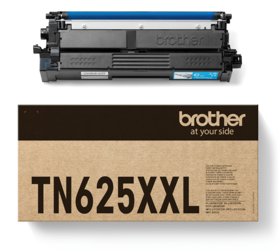 Brother TN-625XXLC Toner Cyan für DCP-L8630CDW HL-L8400 HL-L8570CDW