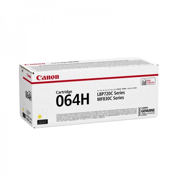 Canon Toner 064H yellow 4932C001 Canon i-Sensys LBP722Cdw MF832cdw MF842cdw