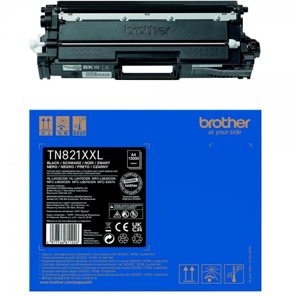 brother TN-821XXL BK schwarz Toner - PP24