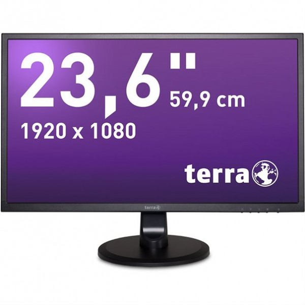TERRA LED 2447W schwarz 1920 x 1080 Pixel HDMI GREENLINE PLUS 23,6 59,9cm