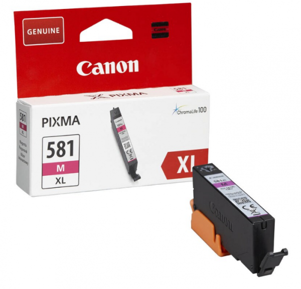 Canon Tinte magenta CLI-581M XL für Canon Pixma TR7550 TR8550 TS6150 TS8150 TS9150 2050C001
