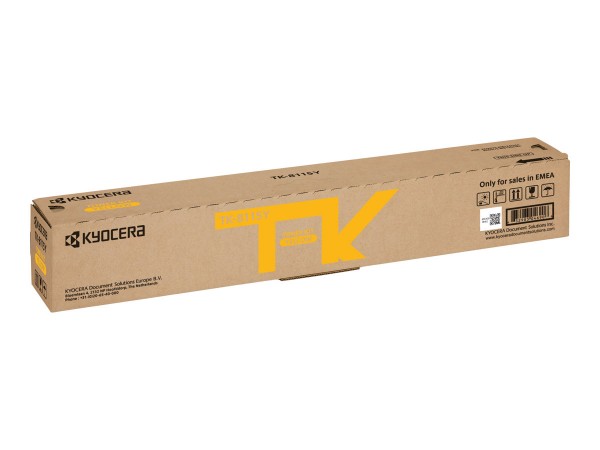 KYOCERA TK-8115Y Toner gelb für 6.000 Seiten