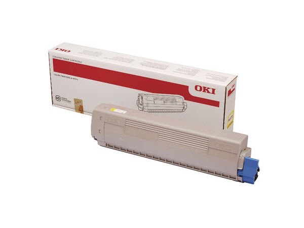 OKI MC873 Original Toner Gelb Yellow 45862814
