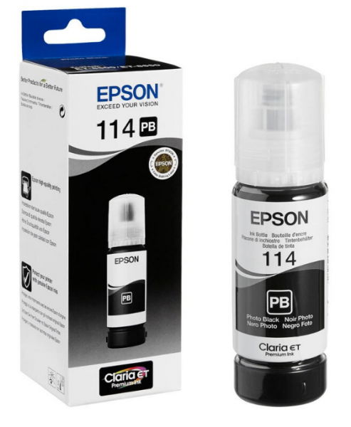 Epson Tintenpatrone T07B1 photo black für EcoTank ET-8500 ET-8550 C13T07B140