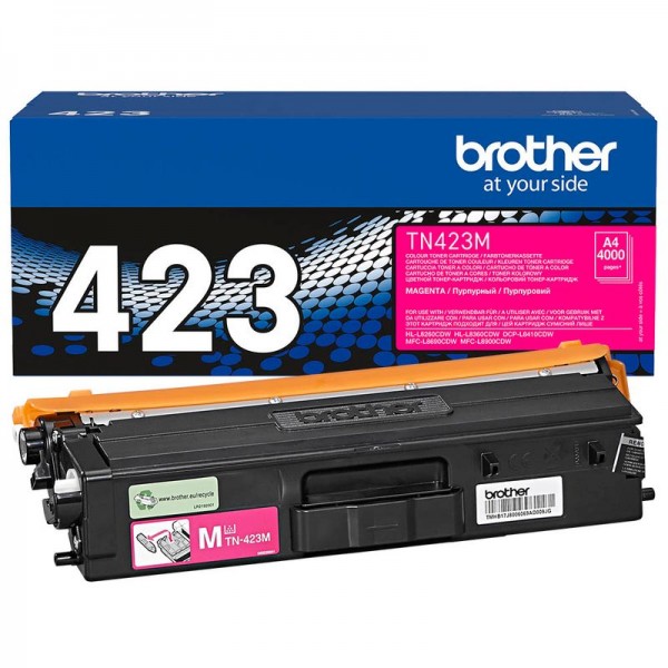 Brother TN-423M Toner Magenta Brother DCP-L8410CDW HL-L8260CD MFC-L8690CDW MFC-L8900CDW