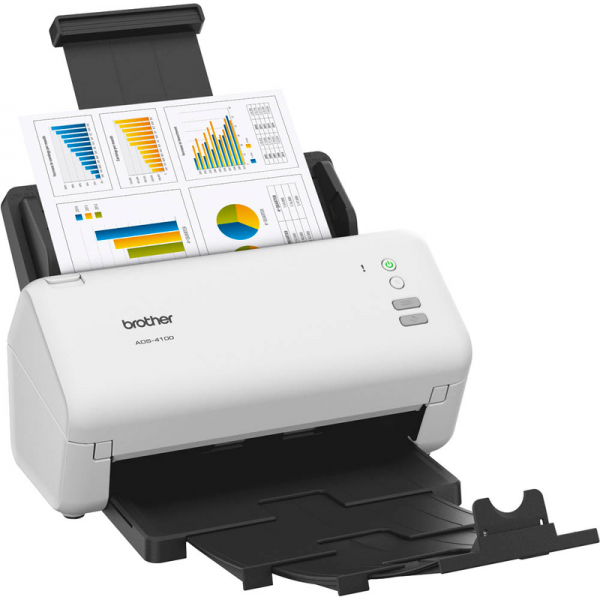 Brother ADS-4100 - Dokumentenscanner - Dual-CIS - Duplex - A4