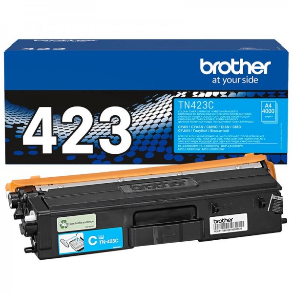 Brother TN-423C Toner Cyan Brother DCP-L8410CDW HL-L8260CD MFC-L8690CDW MFC-L8900CDW