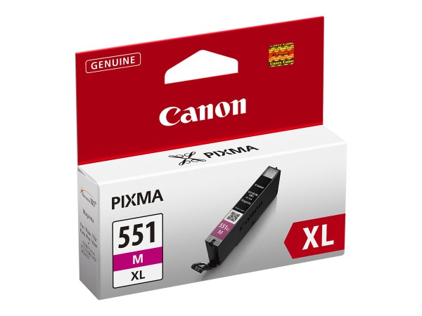 Canon CLI-551XLM Tinte magenta hohe Kapazität 680 Seiten 1er-Pack XL 6445B001