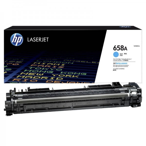 HP 658A Toner cyan W2001A für Color LaserJet Enterprise M751dn M751n