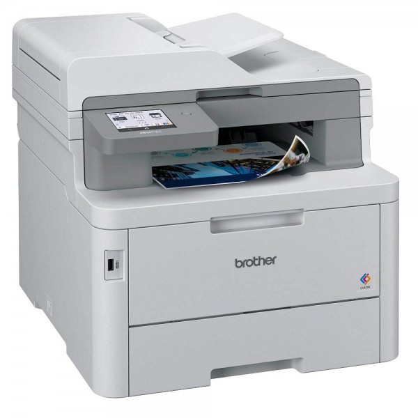 brother MFC-L8340CDW 4 in 1 Farblaser-Multifunktionsdrucker grau - PP24