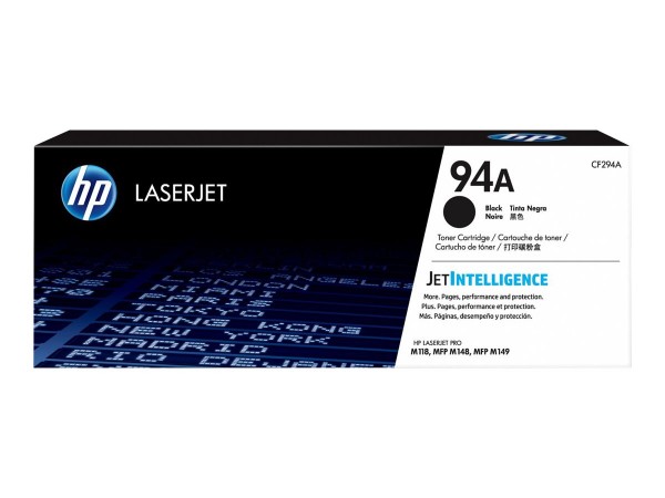 HP 94A Toner black CF294A für LaserJet Pro M118dw M148dw M148fdw