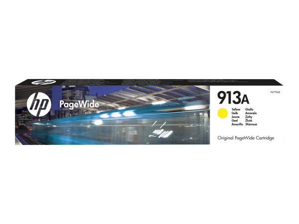 HP 913A gelbe Original-PageWide-Patrone F6T79AE