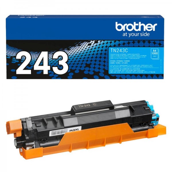 Brother TN-243C Toner Cyan Brother DCP-L3510CDW HL-L3210CW Brother MFC-L3730CDN MFC-L3750CDW