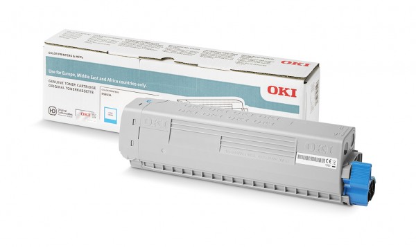 OKI 46861327 Original Toner Cyan für 10.000 Seiten OKI ES8434DN