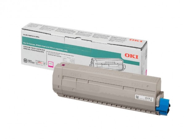 OKI Toner Magenta für 10.000 Seiten OKI ES8453 MFP OKI ES8473dn OKI ES8483DNV