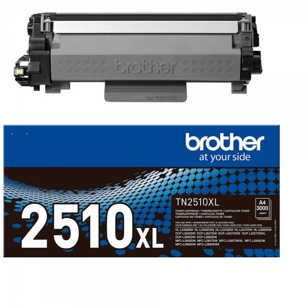 Brother TN-2510XL Toner Black Original High - PP24