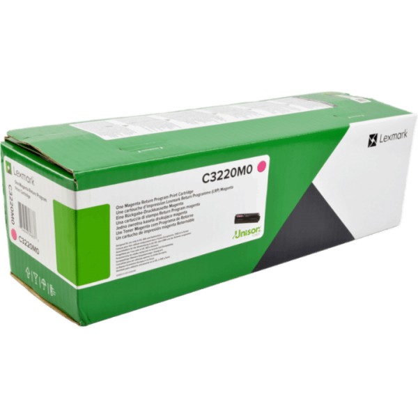 Lexmark C3220M0 Toner Magenta für Lexmark C3224dw C3326dw Lexmark MC3224adwe MC3224dwe MC3326adwe