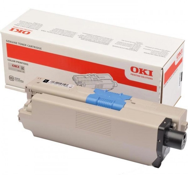 OKI Toner C332 MC363 46508712 Original Schwarz 3500 Seiten