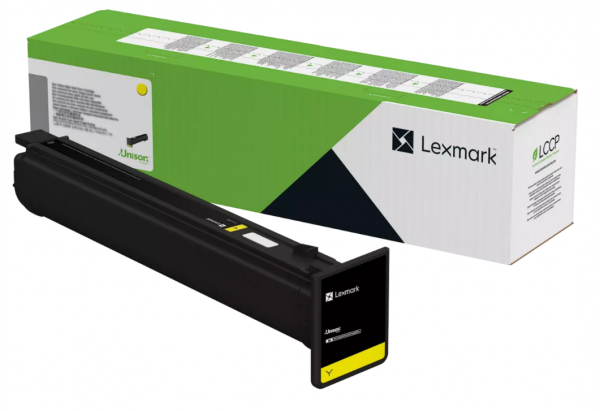Lexmark 24B7608 Toner gelb für Lexmark XC8355
