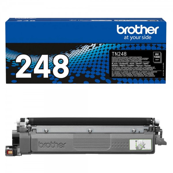 Brother TN-248BK Toner Black DCP-3520CDW HL-L3220CW HL-L8230CDW MFC-L3740CDW MFC-L8340CDW