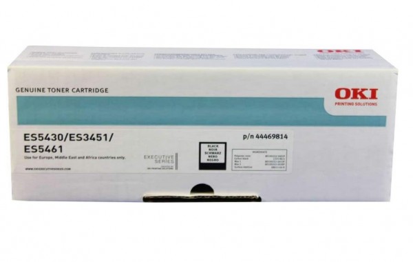 OKI 44469814 Toner Schwarz 5.000 Seiten ES3451 MFP ES5430 DN ES5461DN MFP ES 5462DN