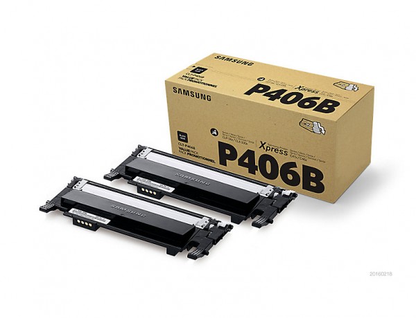 Cashback CLT-P406B Original Toner Schwarz Twin Pack