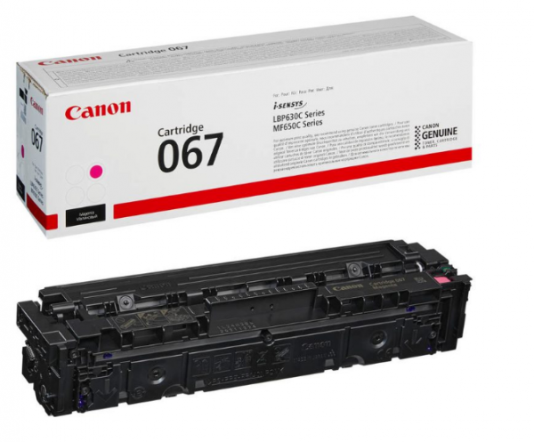 Canon 5100C002 Toner Cartridge 067 Magenta für Canon i-SENSYS MF651Cw MF655Cdw MF657Cdw LBP633Cdw