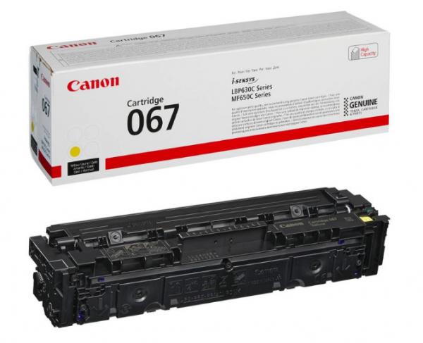 Canon 5099C002 Toner Cartridge 067 Yellow für Canon i-SENSYS MF651Cw MF655Cdw MF657Cdw LBP633Cdw