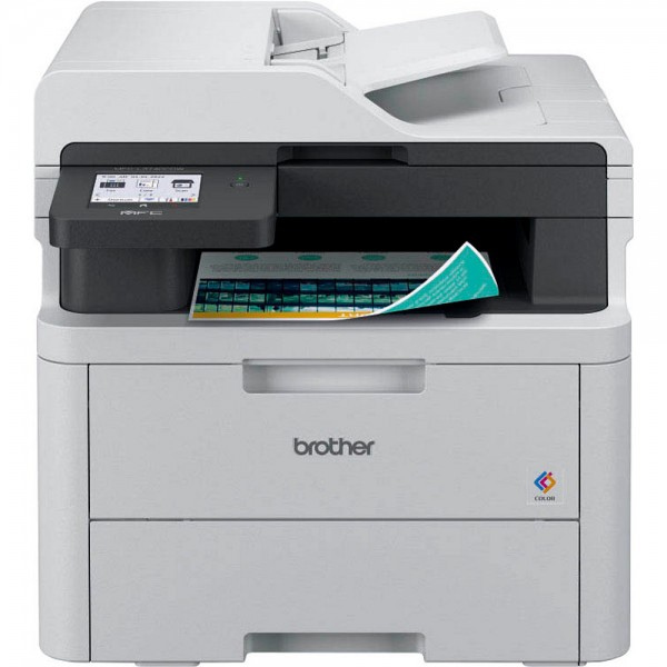 brother MFC-L3740CDW 4 in 1 Farblaser-Multifunktionsdrucker grau