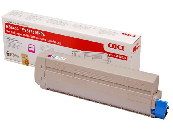 OKI Toner Magenta für 10.000 Seiten ES8453 MFP ES8473dn 45862820