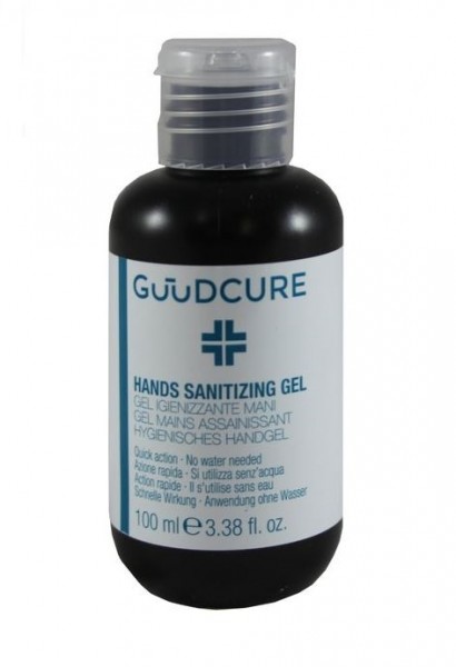 GuudCure Desinfektionsmittel Hand Gel 100 ml ohne Wasser!