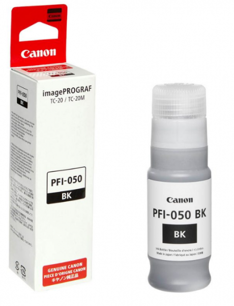 Canon PFI-050 Tinte Black für Canon imagePROGRAF TC-20 TC-21 5698C001