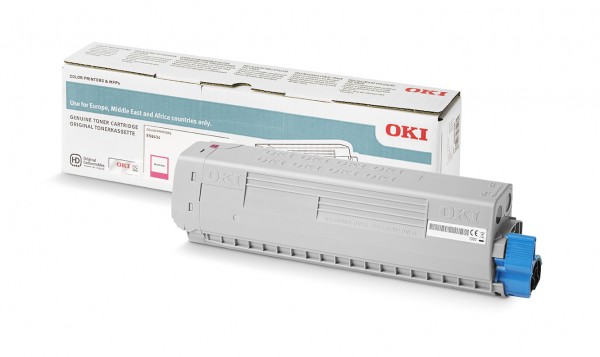 OKI 46861326 Original Toner Magenta für 10.000 Seiten OKI ES8434DN