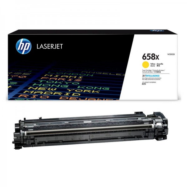 HP 658X Toner yellow W2002X für Color LaserJet Enterprise M751dn M751n