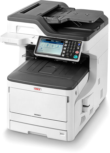 OKI MC833dn Multifunktionsdrucker Farbe A3 45850304