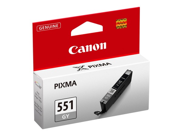 Canon CLI-551GY Tinte grau Standardkapazität 780 Seiten 1er-Pack 6512B001