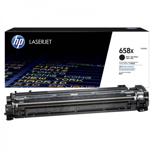 HP 658X Toner schwarz W2000X für Color LaserJet Enterprise M751dn M751n