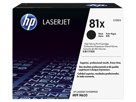 CF281X HP 81X Toner Black