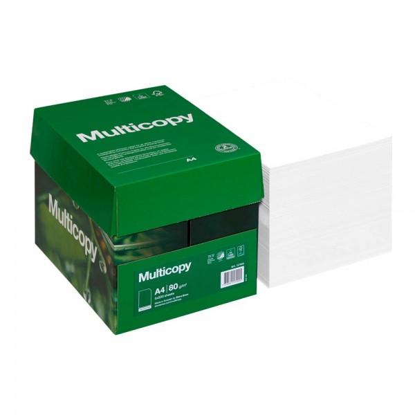 Multicopy Kopierpapier ORIGINAL DIN A4 80 g qm 2.500 Blatt Maxi-Box