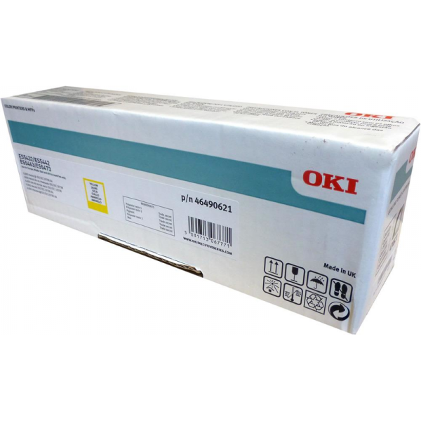 OKI Toner Gelb für 6.000 Seiten ES5400 ES5432dn ES5442dn ES5463dn ES5473dn 46490621