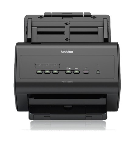 Brother ADS-3000N Netzwerkscanner mit Professionellem Software-Bundle 