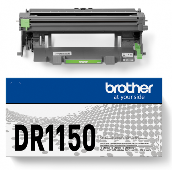 Brother DR-1150 Drum Black Bildtrommel für HL-L1240W DCP-L164W DCP-L1660W