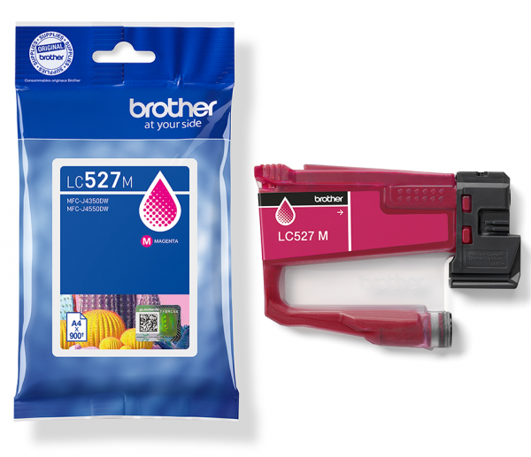 Brother LC-527M Tintenpatrone Magenta für Brother MFC-J4350DW MFC-J4550DW