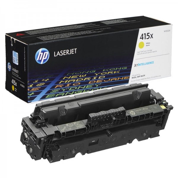 HP 415X Toner yellow W2032X für HP Color LaserJet Enterprise M455dn M480f