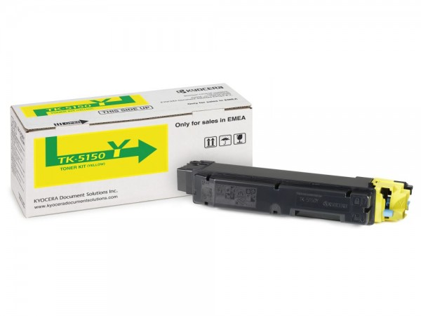 Kyocera Original Toner TK-5150Y Gelb Box für ECOSYS M6035cidn, M6535cidn, P6035cdn