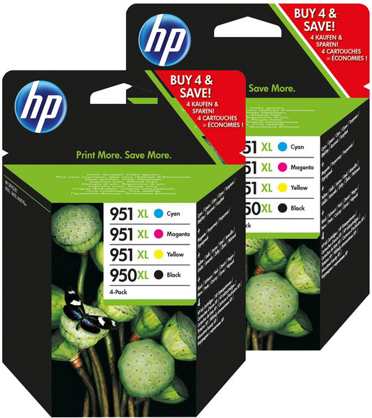 Acheter HP 950/951XL Cartouche d'encre 4 couleurs (C2P43AE) Multipack  Grande capacité ?